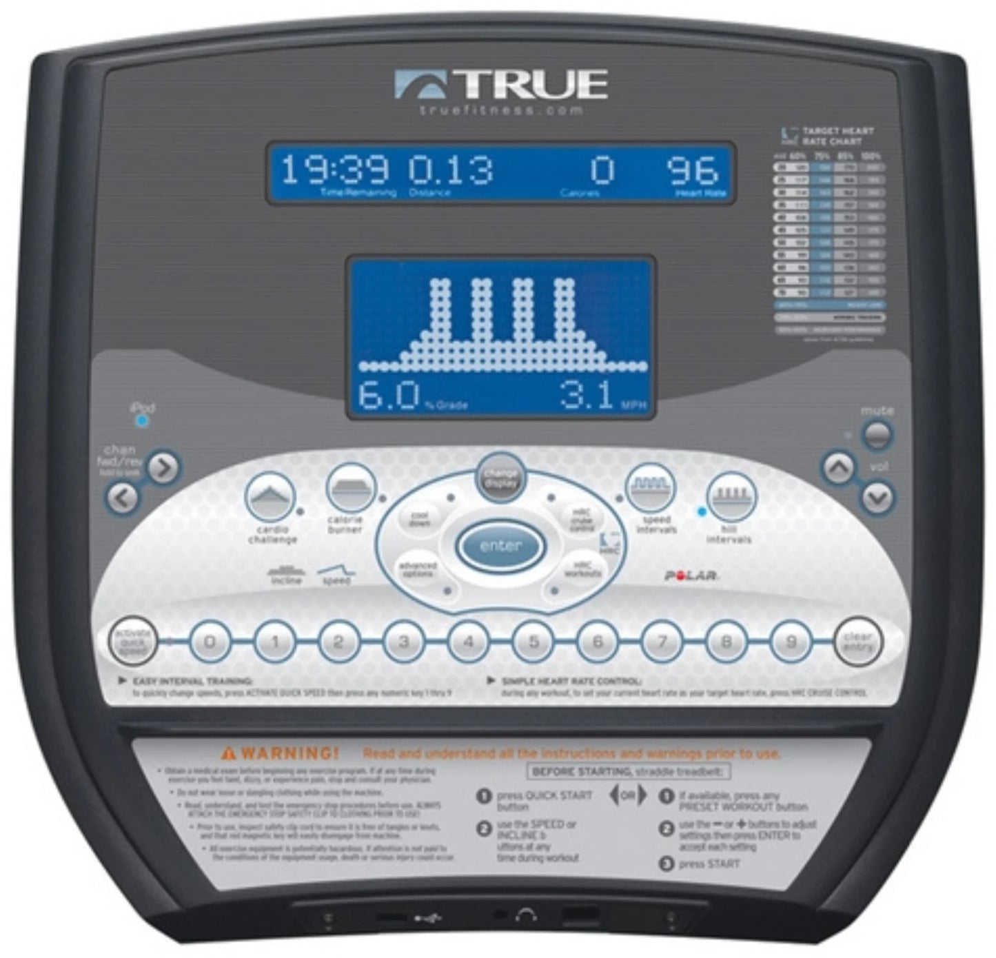 True Fitness LC1100 Treadmill (Remanufactured)