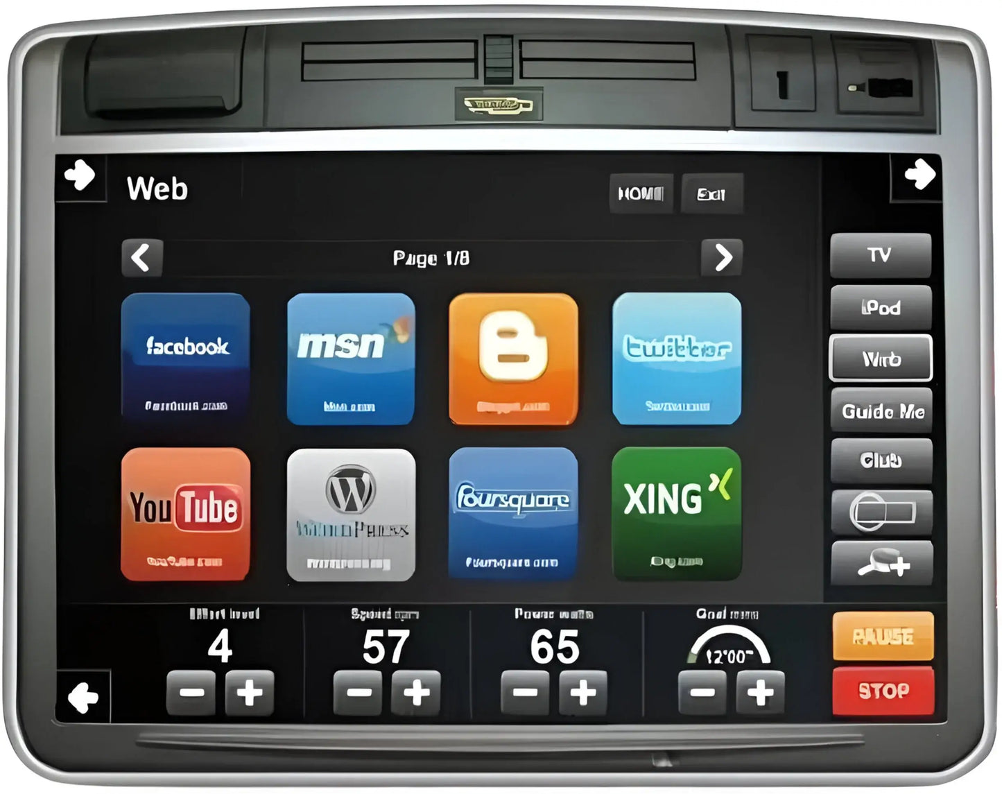 Technogym Synchro 700e Elliptical w/Visioweb (Remanufactured) Image 2