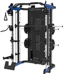 French Fitness FSR60 Functional Smith & Squat Rack Home Gym (New)