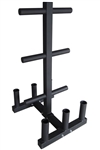 French Fitness OWTBH5 Olympic Weight Tree & Bar Holder (New)