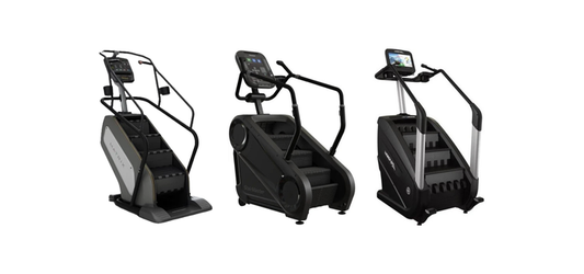 Matrix ClimbMill vs StairMaster Gauntlet Stepmill vs Life Fitness PowerMill Climbers