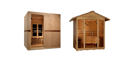 Traditional Steam Saunas VS Infrared Saunas