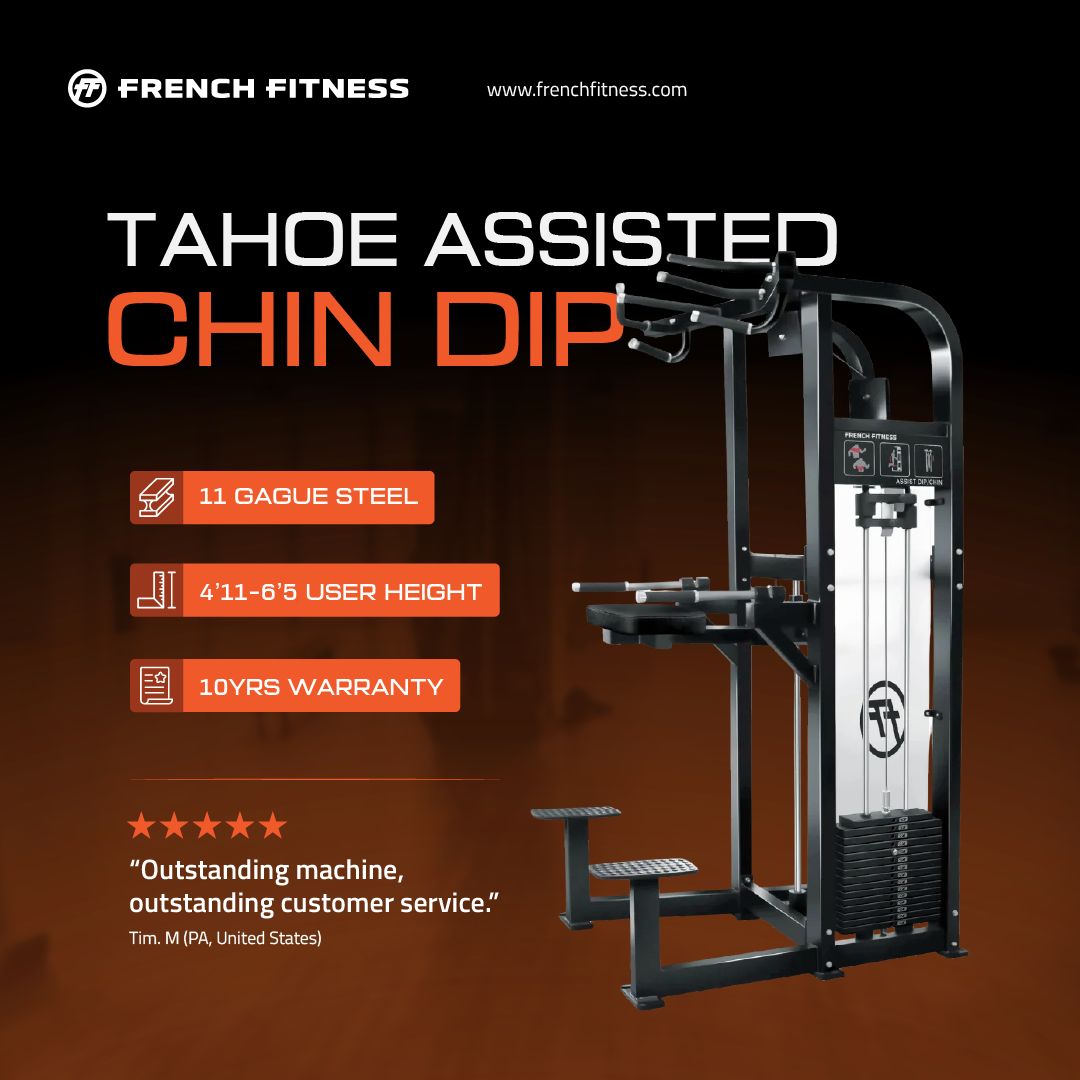 French Fitness Tahoe Assisted Chin Dip (New)