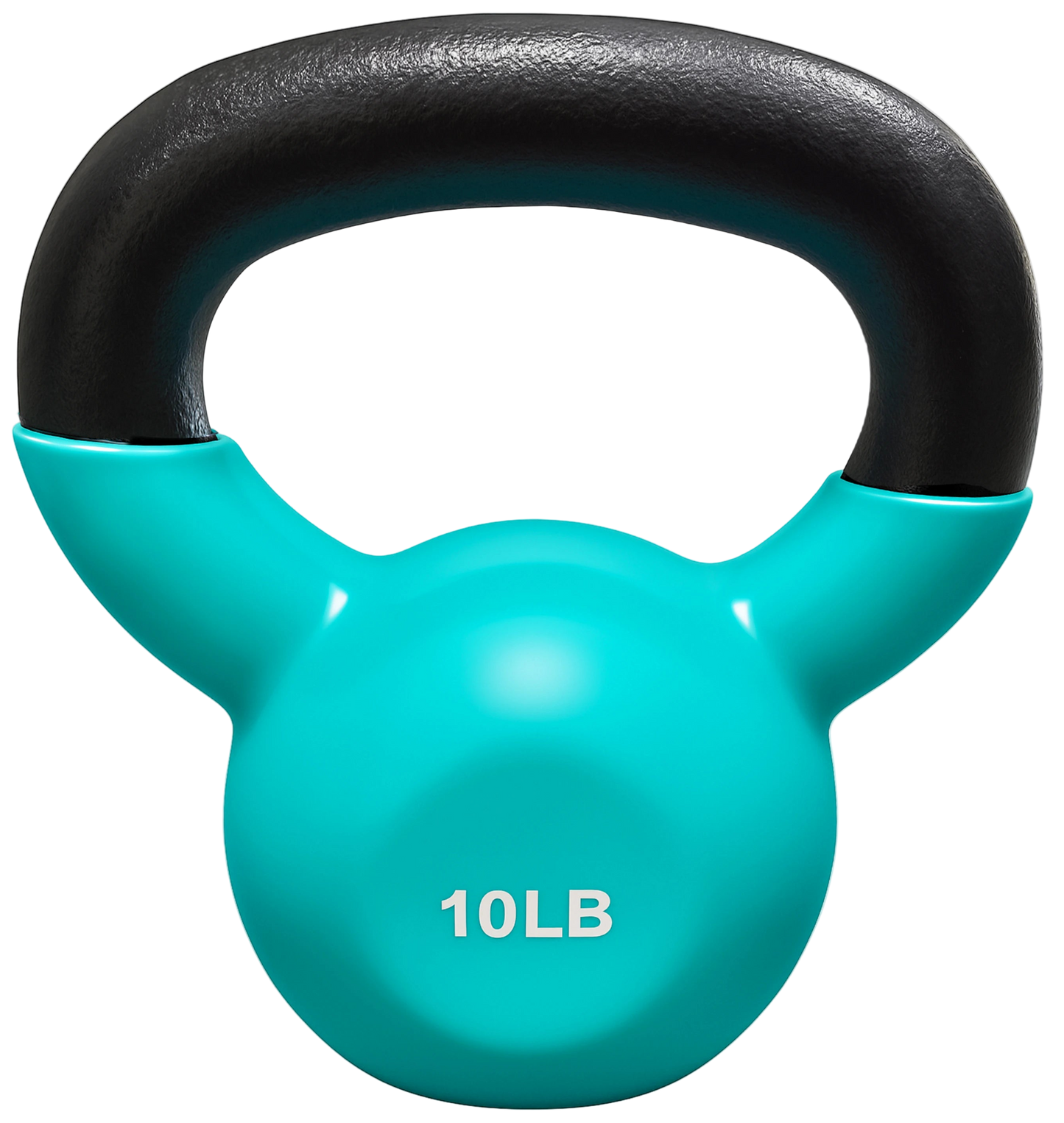 French Fitness Vinyl Kettlebell 10 lbs (New)
