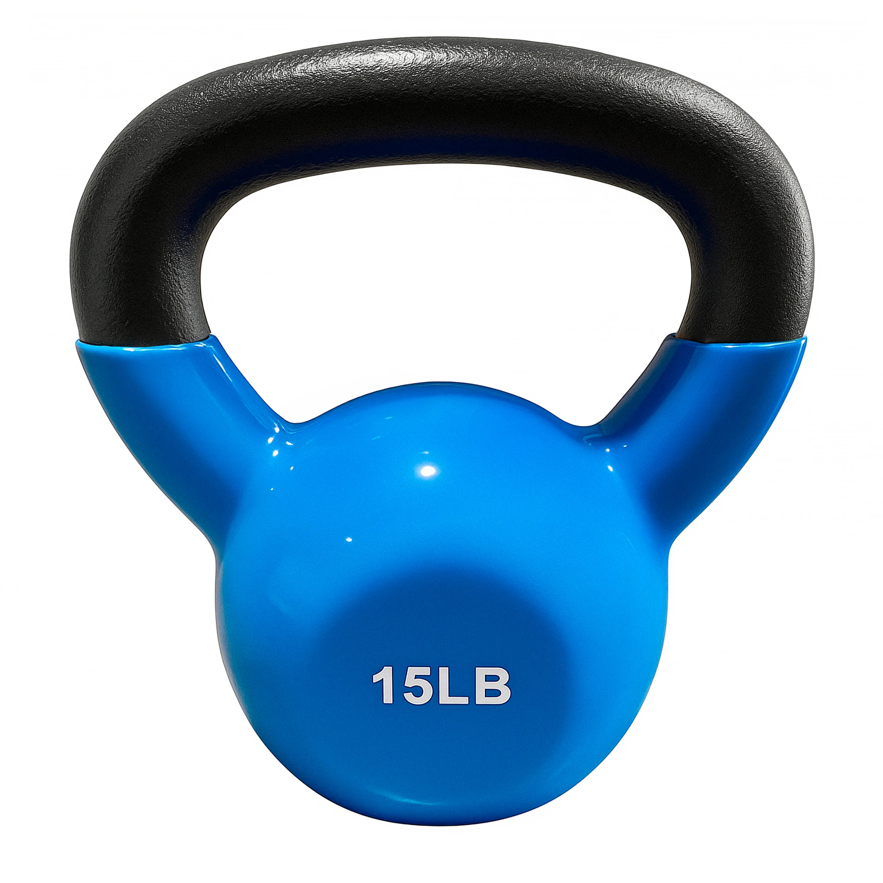 French Fitness Vinyl Kettlebell Set 5-30 lbs (New)