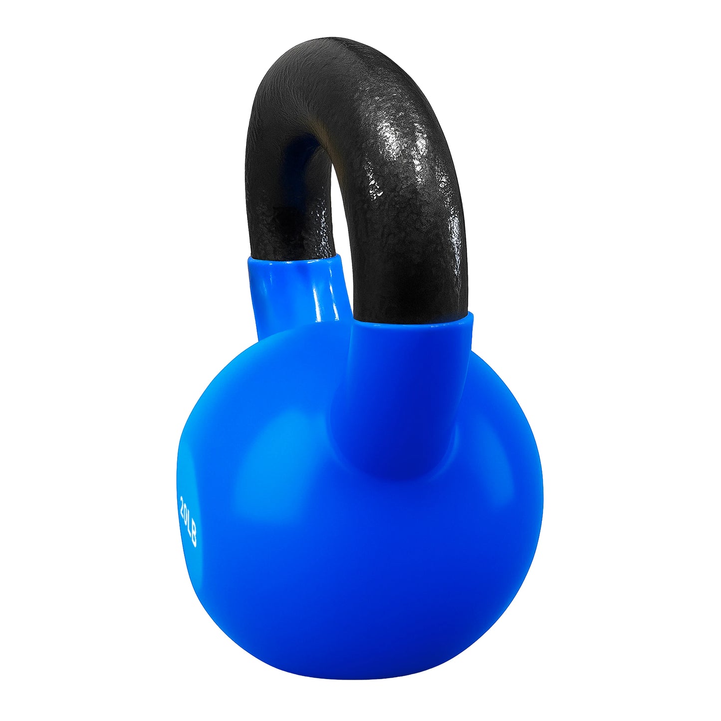 French Fitness Vinyl Kettlebell 20 lbs (New)