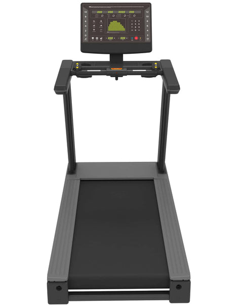 French Fitness T400 Commercial Treadmill w/LED Console - Front View