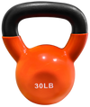 French Fitness Vinyl Kettlebell 30 lbs (New)