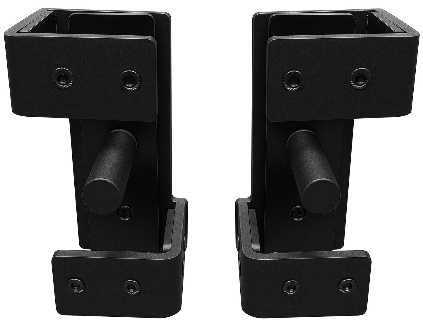 French Fitness Rack & Rig Premium J-Cups J-Hooks Attachment (Pair) (New)