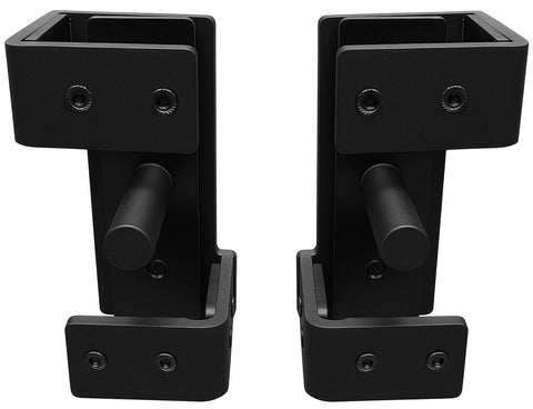 French Fitness Rack & Rig Premium J-Cups J-Hooks Attachment (Pair) (New)