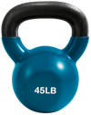French Fitness Vinyl Kettlebell 45 lbs (New)