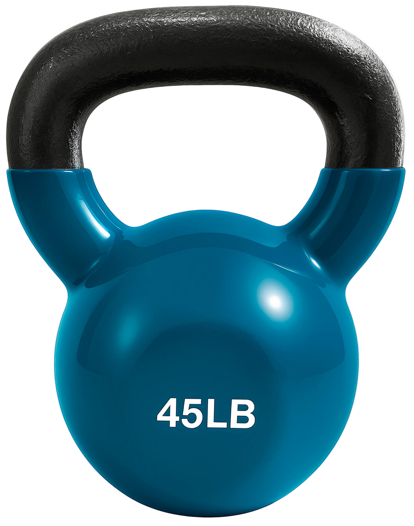 French Fitness Vinyl Kettlebell 45 lbs (New)