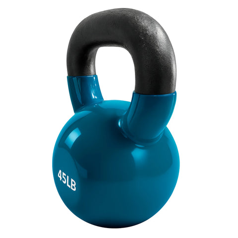 French Fitness Vinyl Kettlebell 45 lbs (New)
