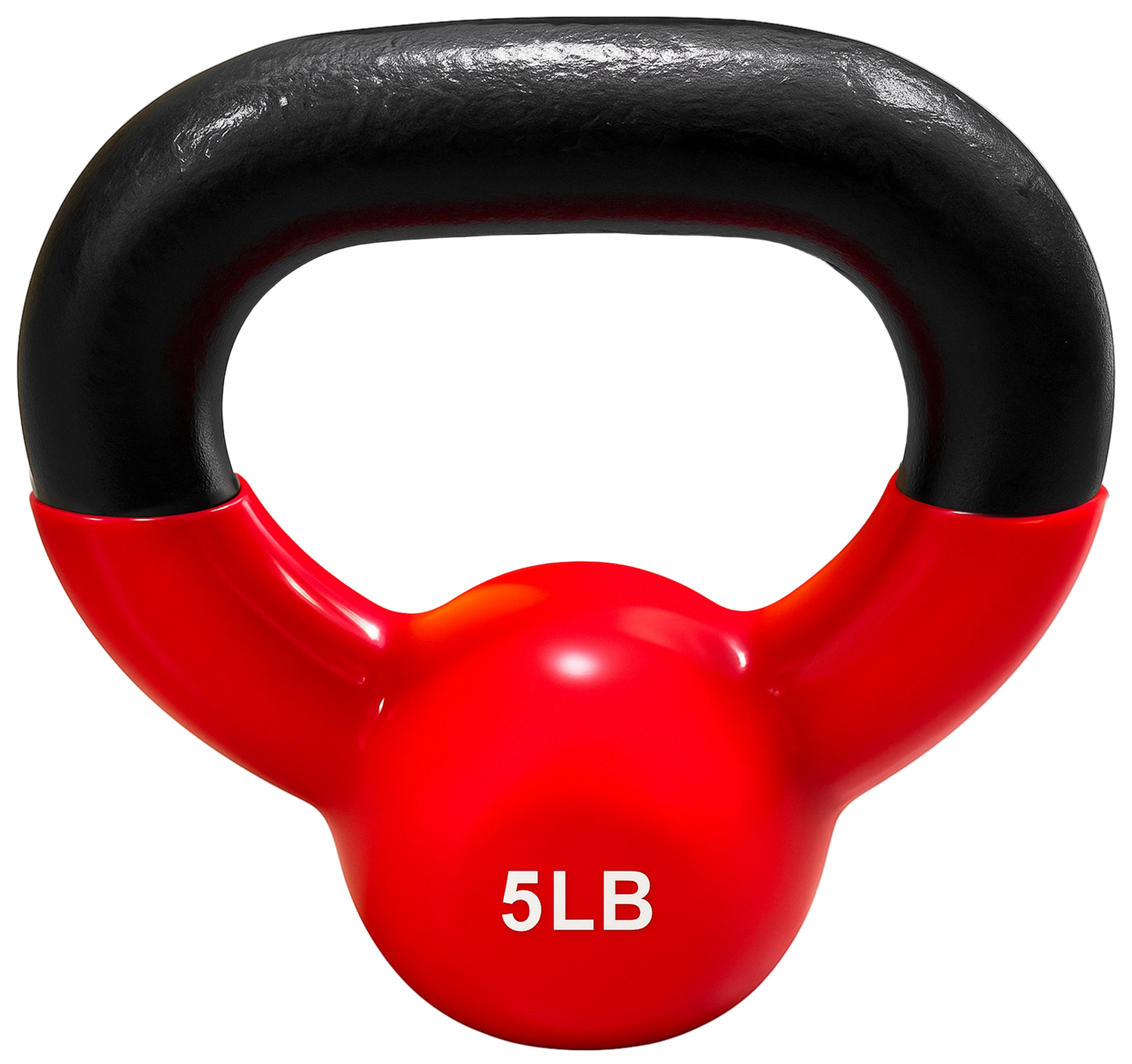 French Fitness Vinyl Kettlebell 5 lbs (New)