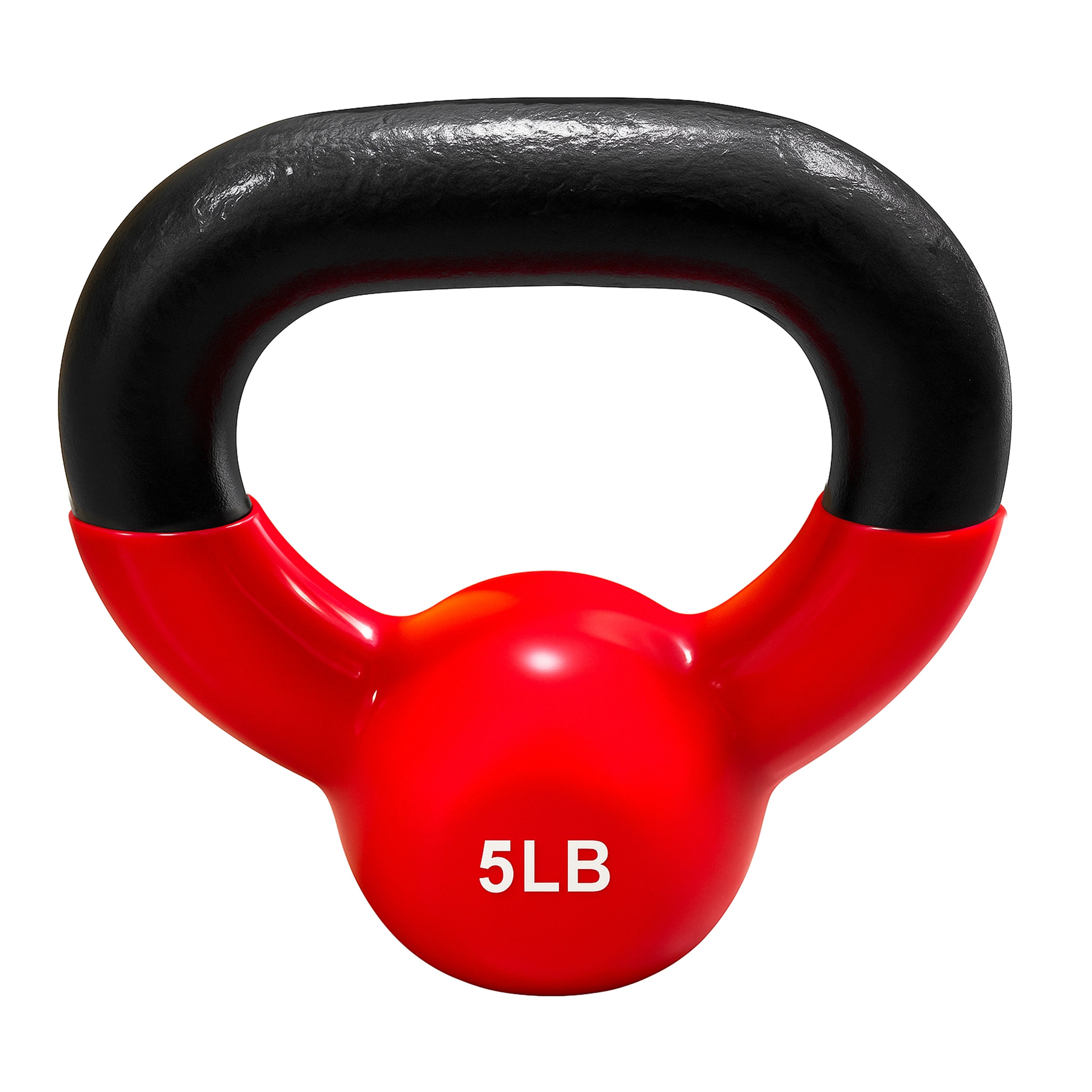 French Fitness Vinyl Kettlebell Set 5-30 lbs (New)