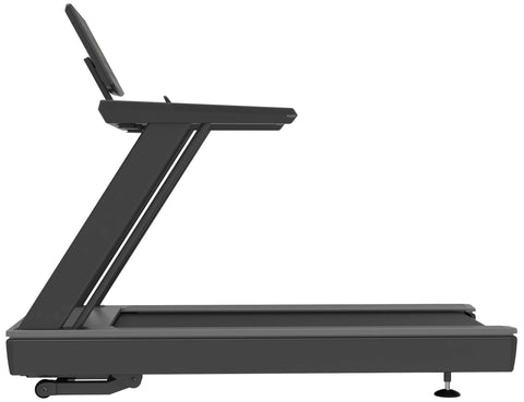 French Fitness T400 Commercial Treadmill w/LED Console - Side View