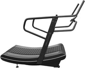 French Fitness CT100 Manual Curve Treadmill - Side View