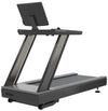 French Fitness T400 Commercial Treadmill w/LED Console - Angled Back View