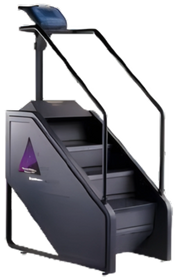 Stairmaster 7000PT Stepmill w/ Blue Console - Angled View