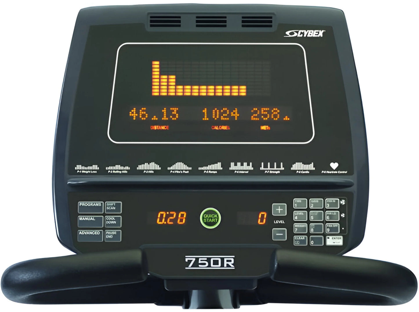 Cybex 750R Recumbent Bike (Remanufactured)