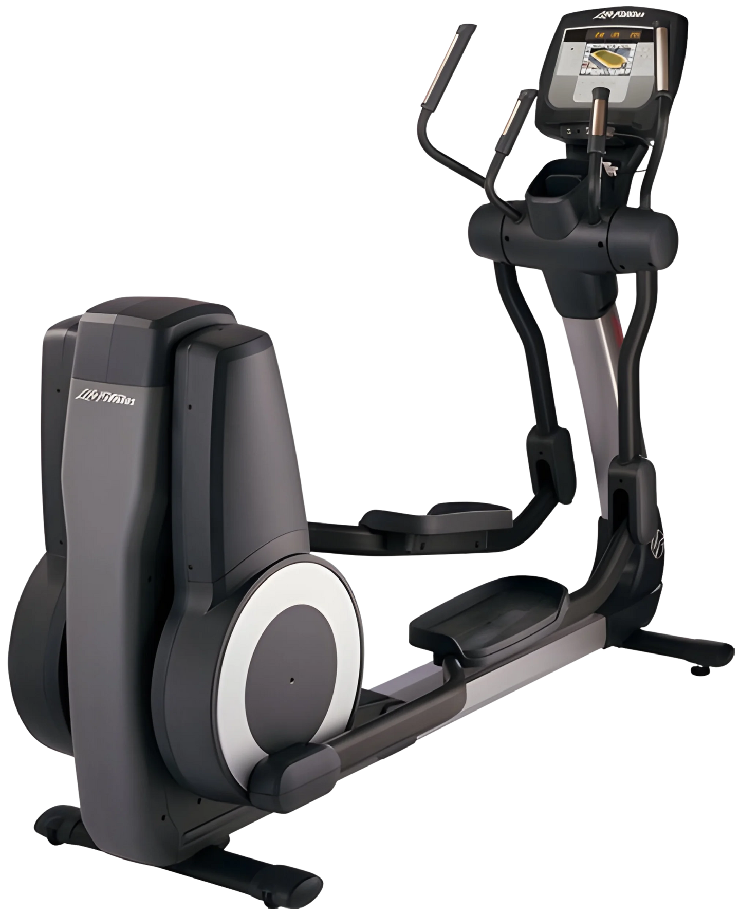 Life Fitness 95X Inspire Elliptical Cross-Trainer - Angled View