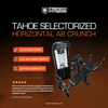 French Fitness Tahoe Selectorized Horizontal Ab Crunch (New)
