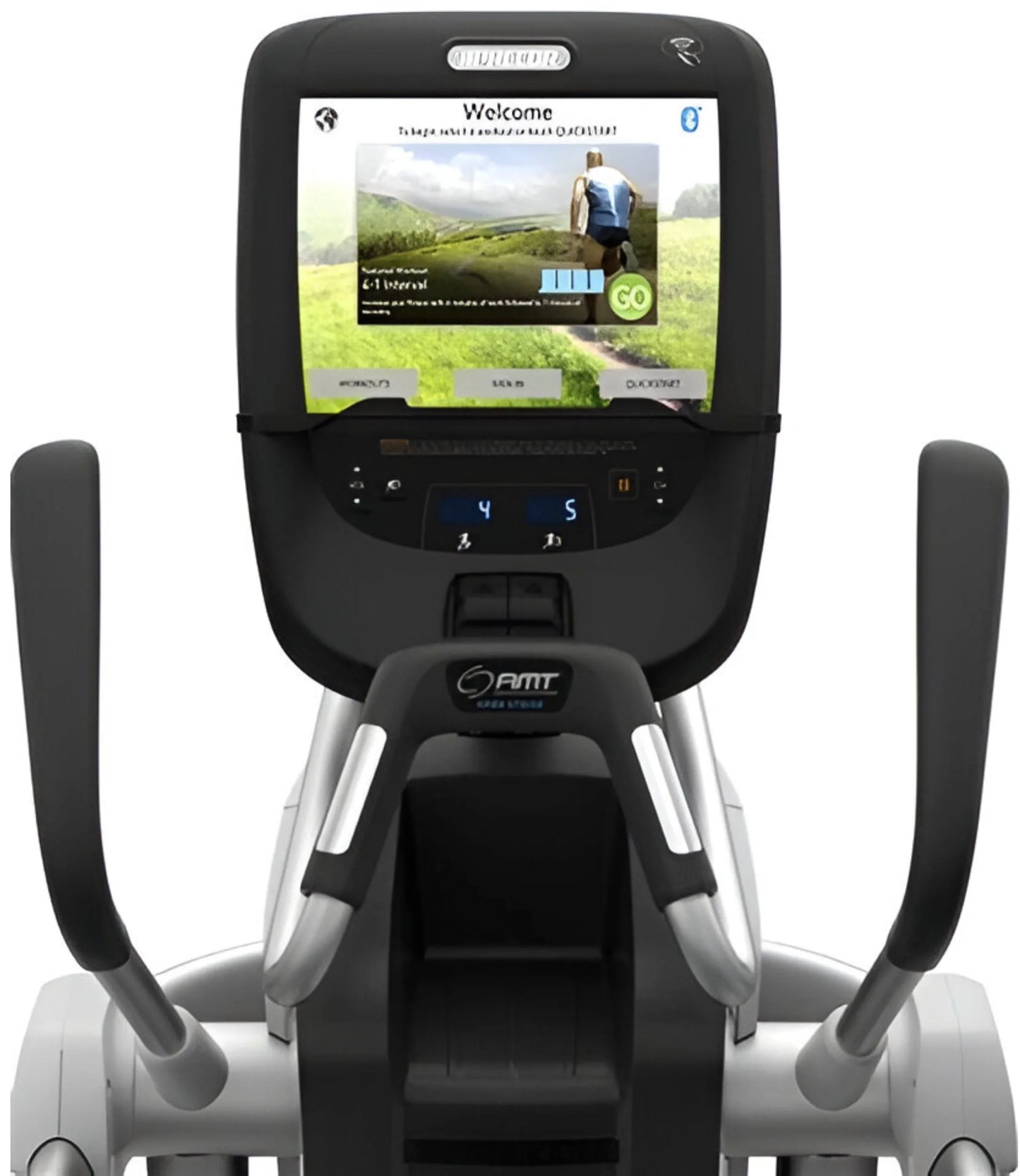 Precor AMT 865 Adaptive Motion Trainer w/Open Stride + p62 Console (Remanufactured)