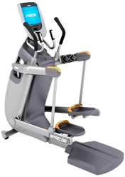 Precor AMT 885 w/P80 Console, w/o Open Stride - Angled View