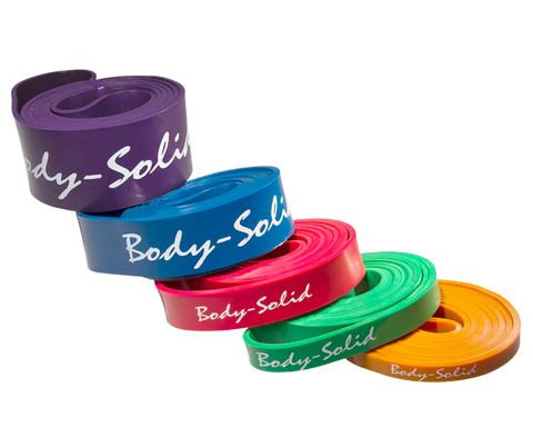 Body Solid BSTB4 Tools Resistance Band - 1 3/4" Blue (New)