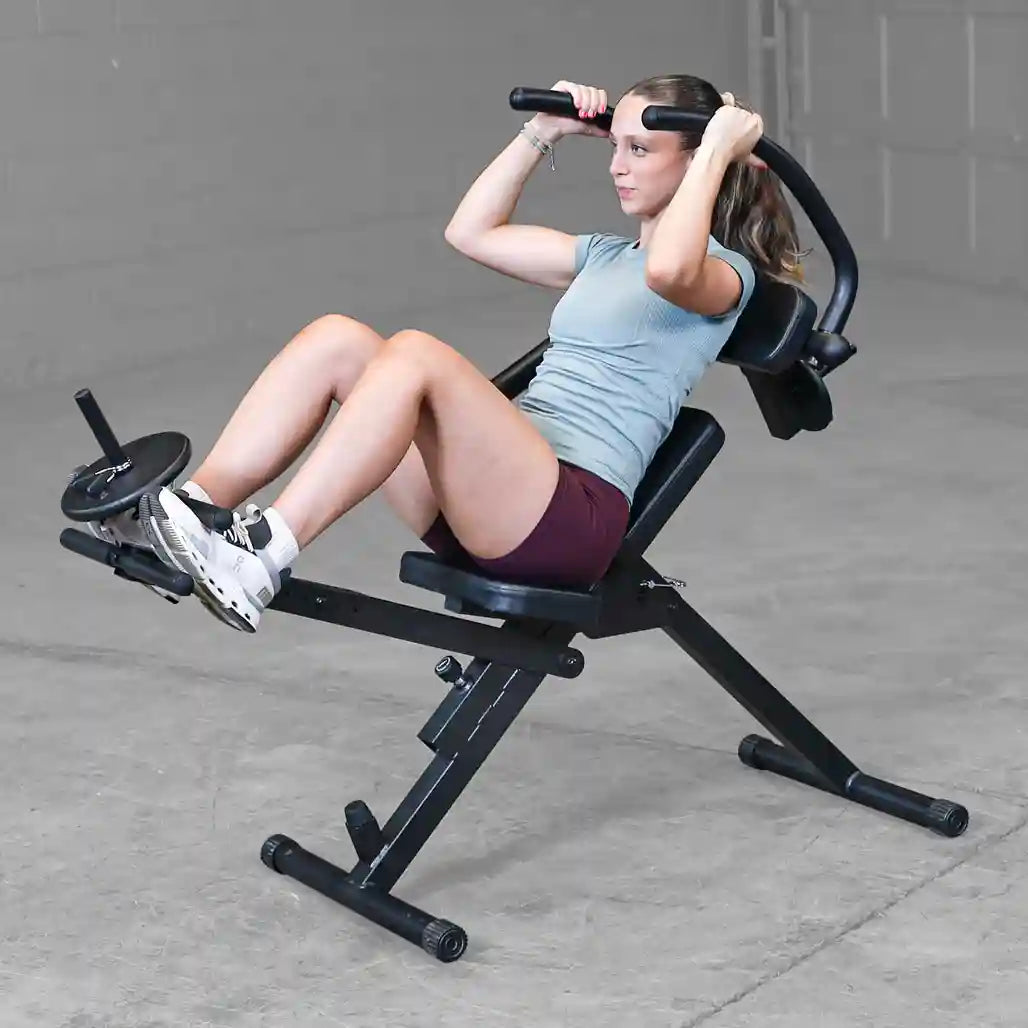 Body-Solid BFAB20B Best Fitness Semi Recumbent Ab Bench (New)