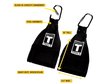 Body-Solid AAB2 Gut Blaster Ab Slings (New)