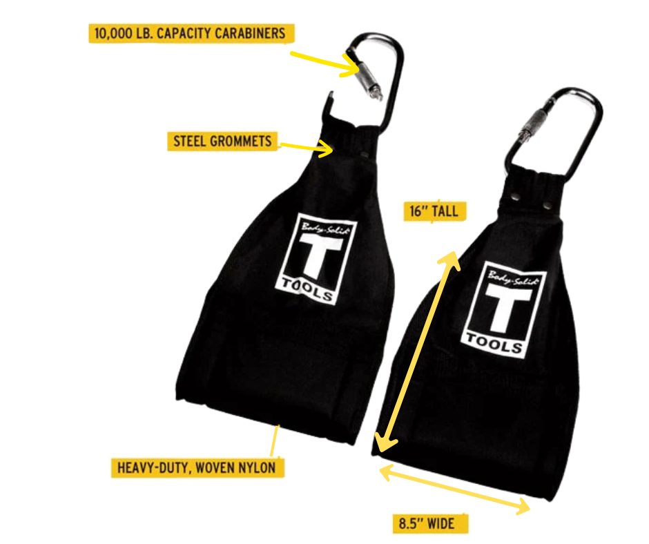 Body-Solid AAB2 Gut Blaster Ab Slings (New)