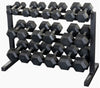 Body Solid BFDR10B Best Fitness Dumbbell Rack (New)