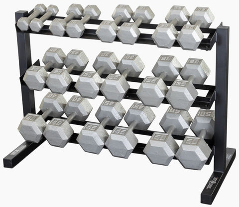 Body Solid BFDR10B Best Fitness Dumbbell Rack (New)