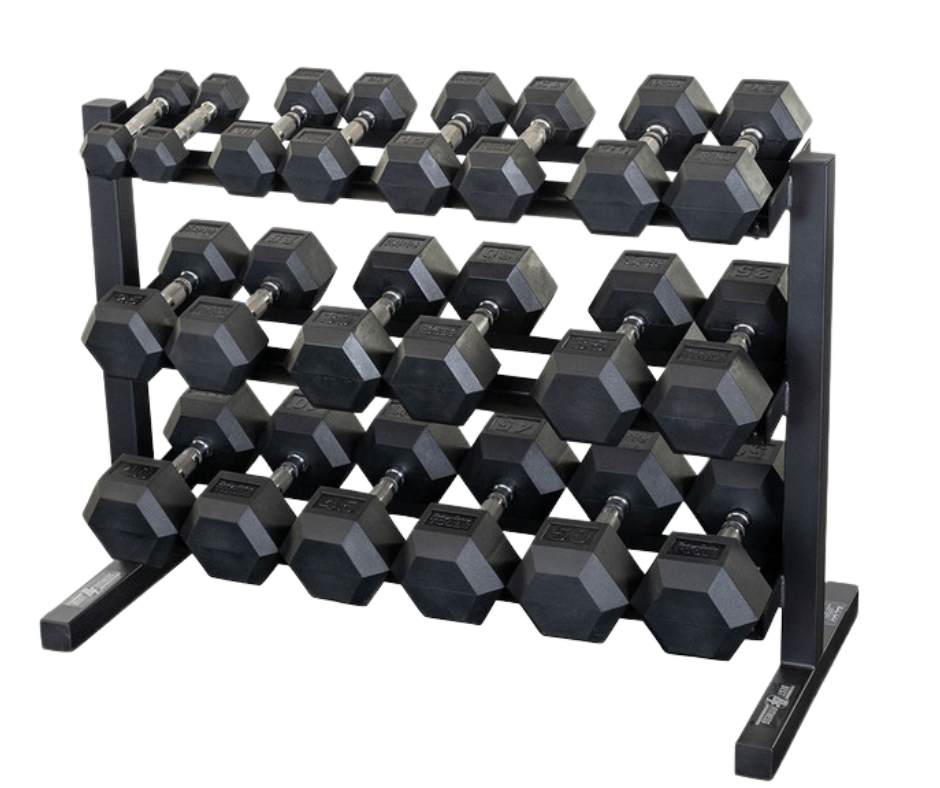 Body Solid BFDR10B Best Fitness Dumbbell Rack (New)