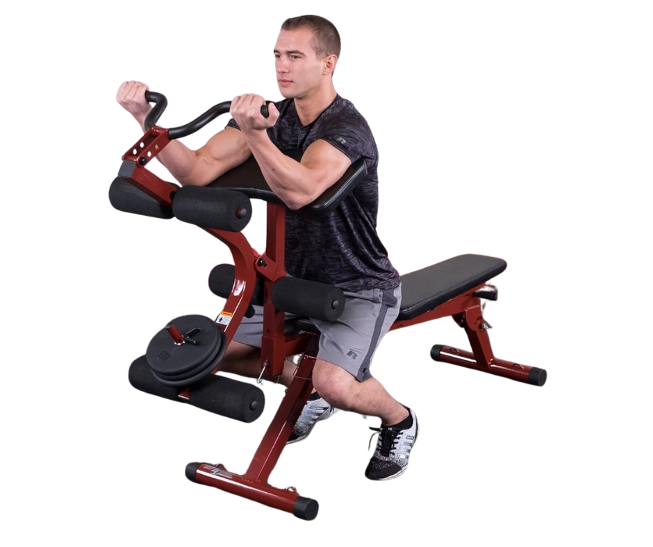 Body-Solid BFPL10R Best Fitness Leg Developer & Preacher Curl Attachment (New)