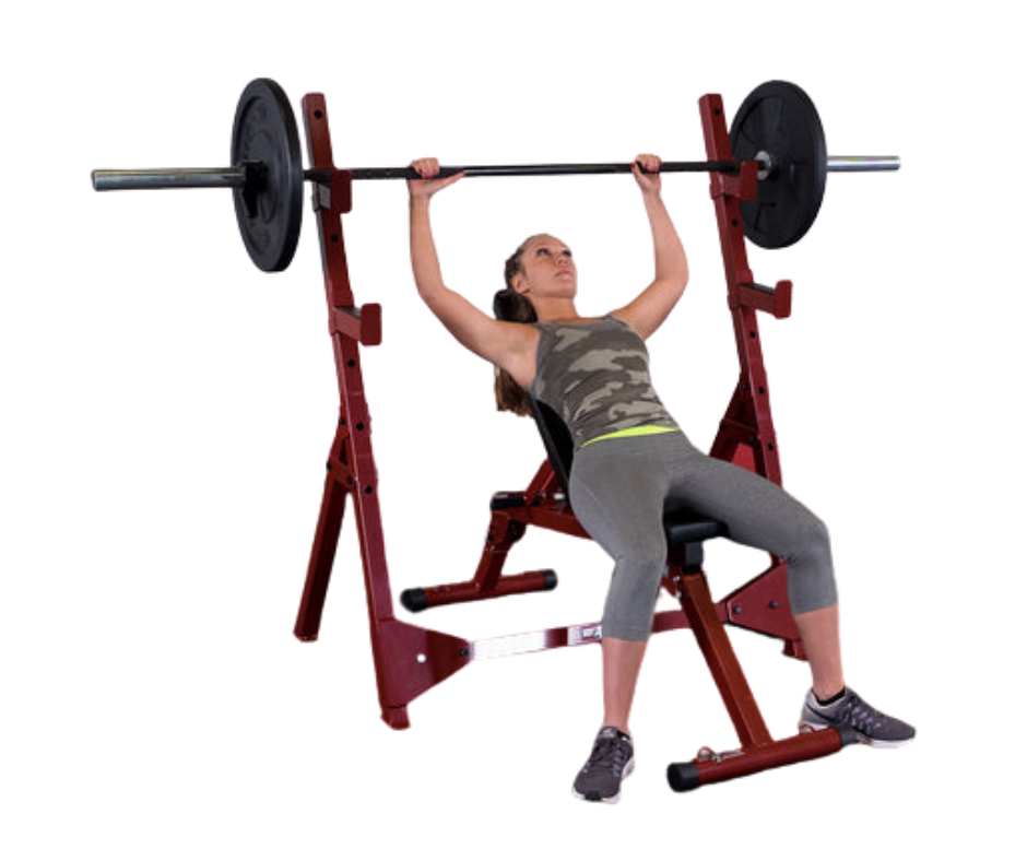 Body-Solid Best Fitness BFPR10 Olympic Press Stand (New)