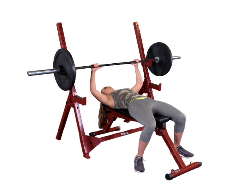 Body-Solid Best Fitness BFPR10 Olympic Press Stand (New)
