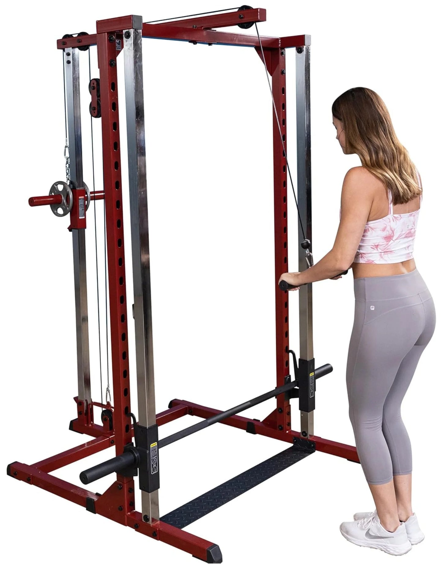 Body Solid BFSM250P2 Best Fitness Smith Machine Package with Lat Attachment (New)