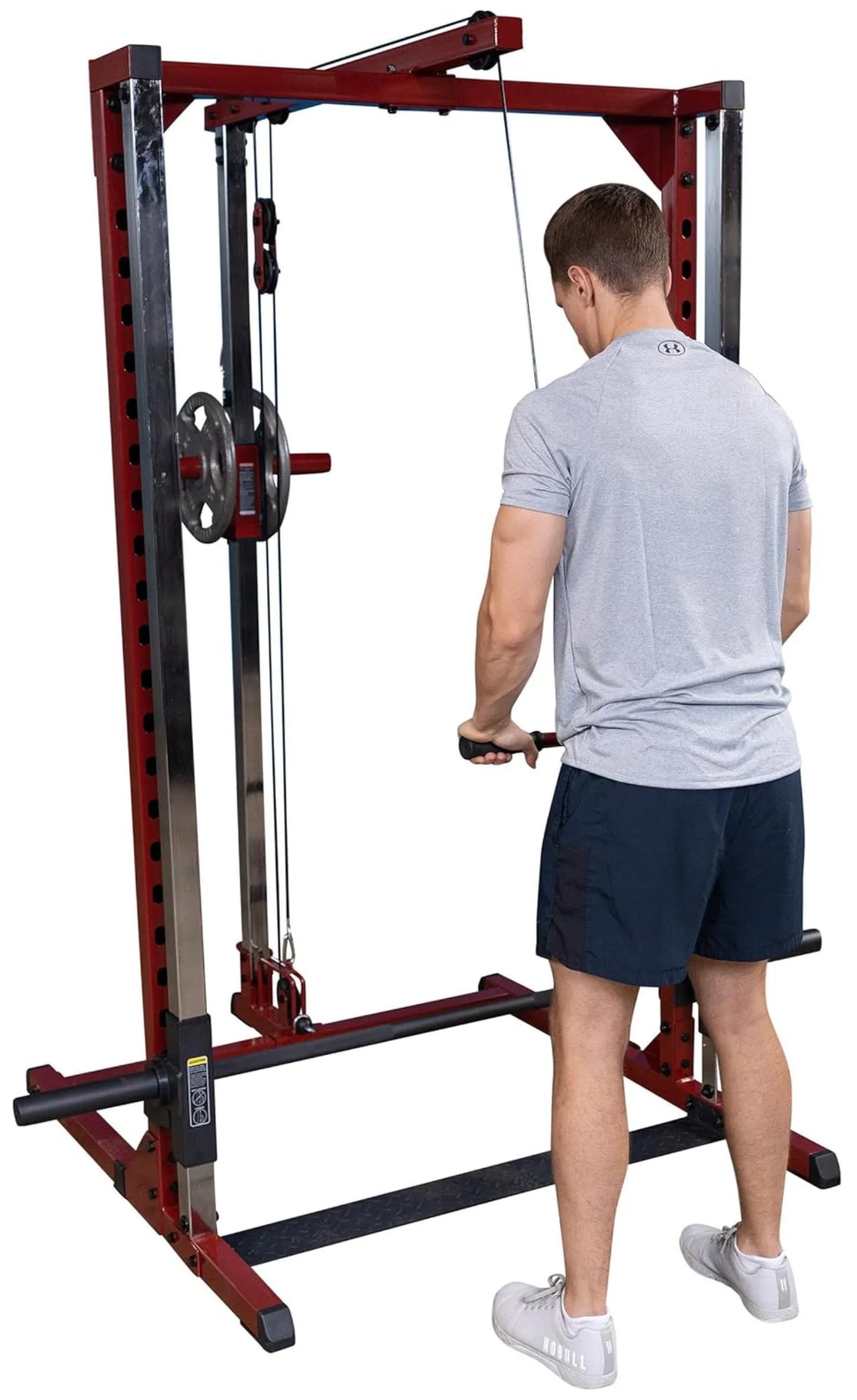 Body Solid BFSM250P2 Best Fitness Smith Machine Package with Lat Attachment (New)