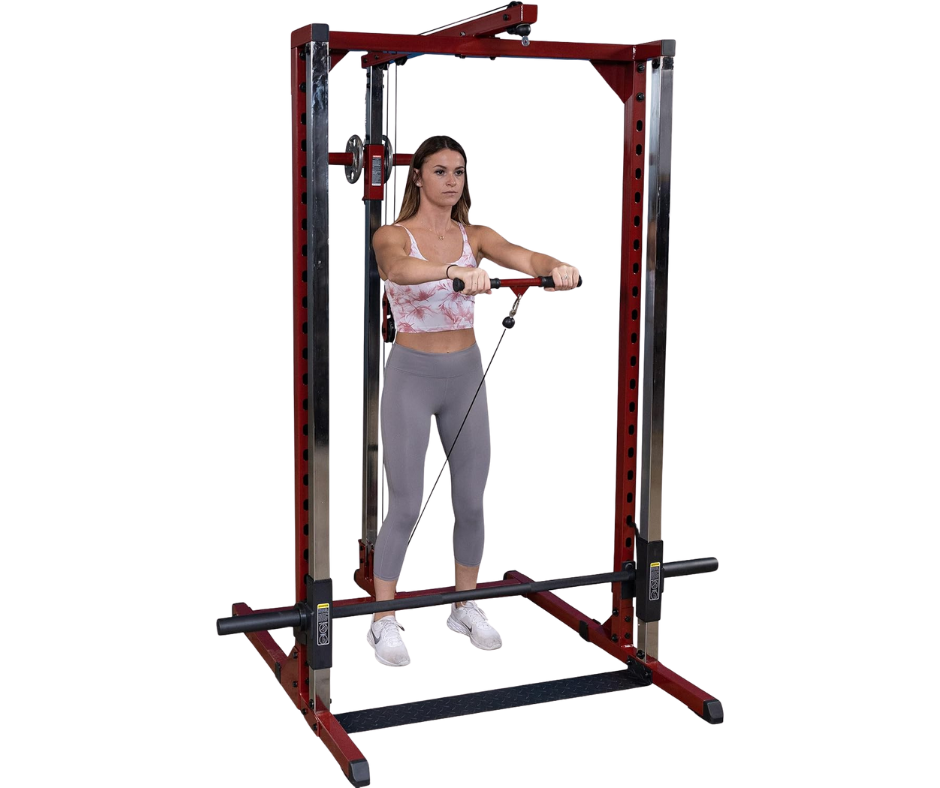 Body Solid BFSM250P2 Best Fitness Smith Machine Package with Lat Attachment (New)
