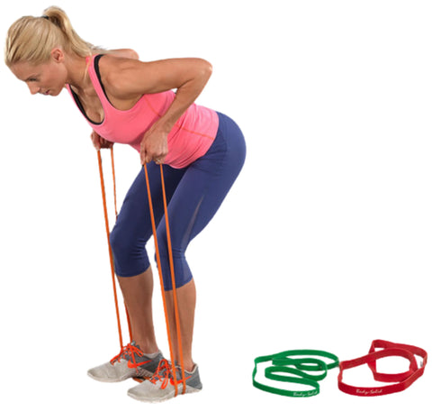 Body Solid BSTB3 Tools Resistance Band - 1 1/8" Red (New)
