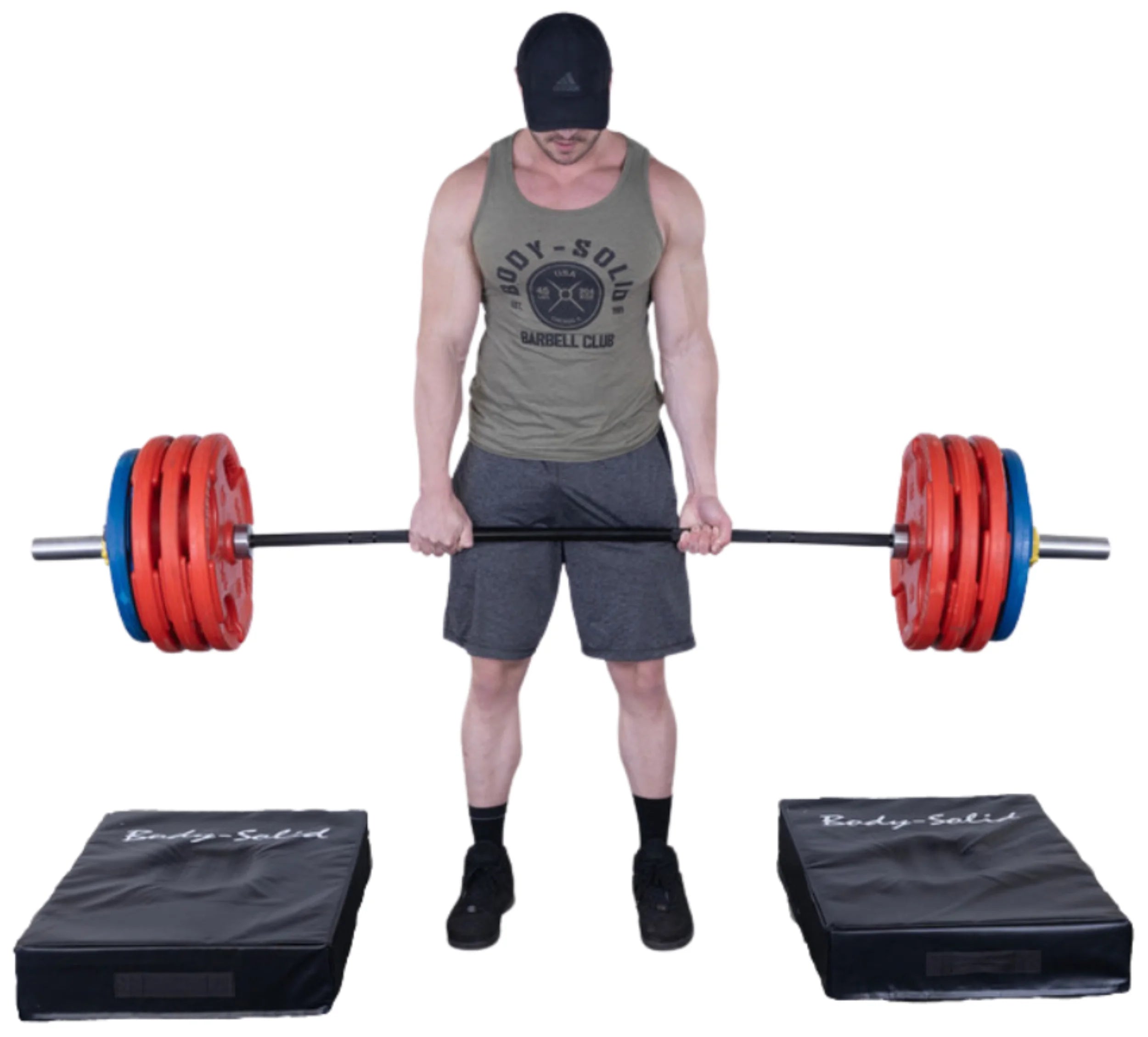 Body Solid Tools BSTCP Crash Pads - Front Training View