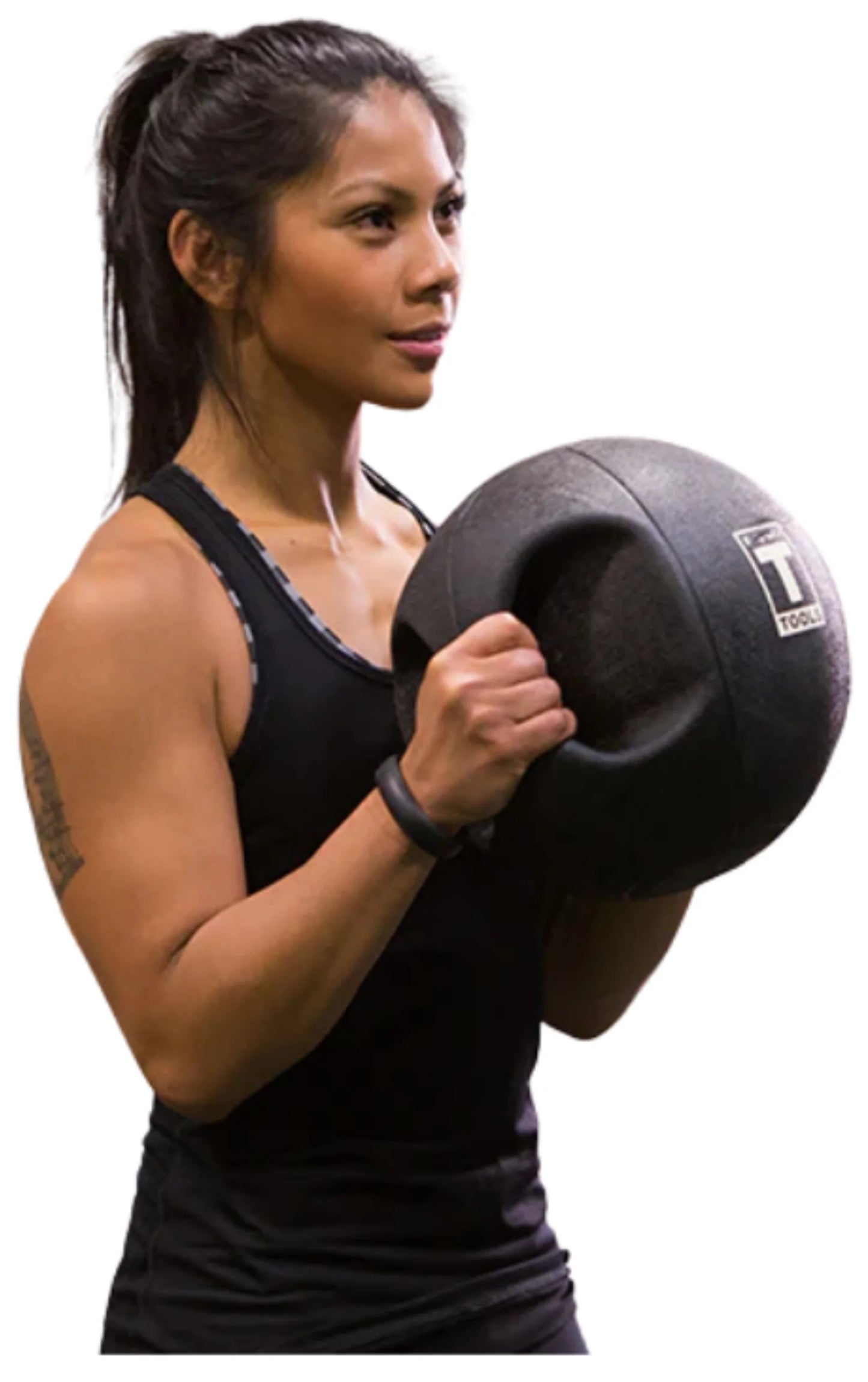 Body Solid BSTDMB10 Dual-Grip Medicine Ball - 10 lbs. (New)