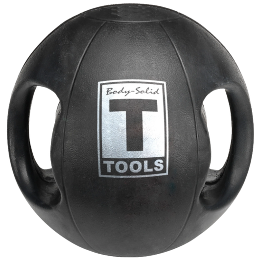 Body Solid BSTDMB10 Dual-Grip Medicine Ball - 10 lbs. (New)