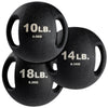 Body Solid BSTDMB12 Dual-Grip Medicine Ball - 12 lbs. (New)