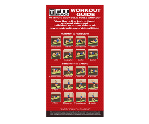 Body-Solid BSTFITBAG Tools Fitness Pack (New) Image 7