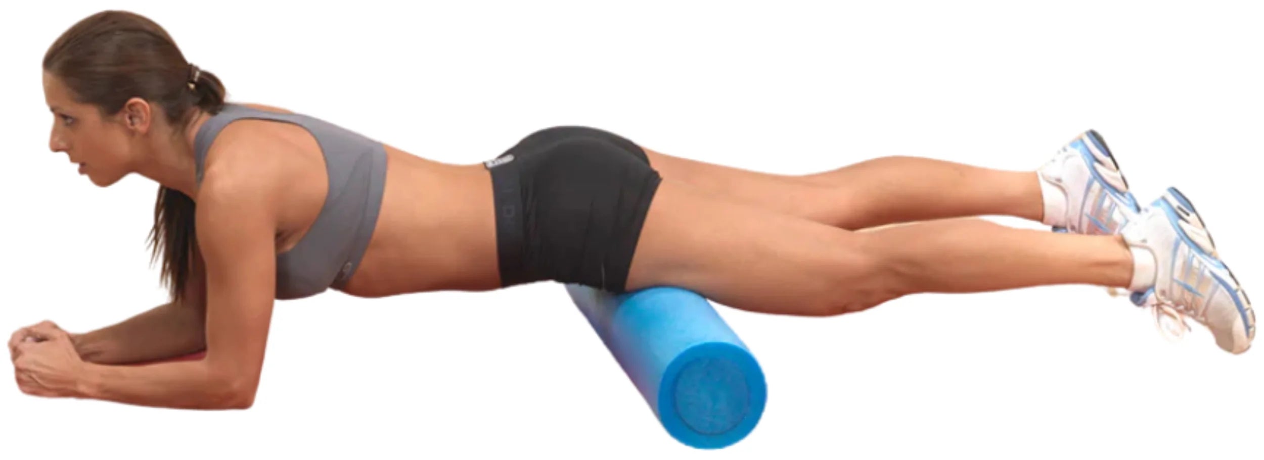 Body-Solid BSTFR36F 36" Full Foam Roller - Side Training View
