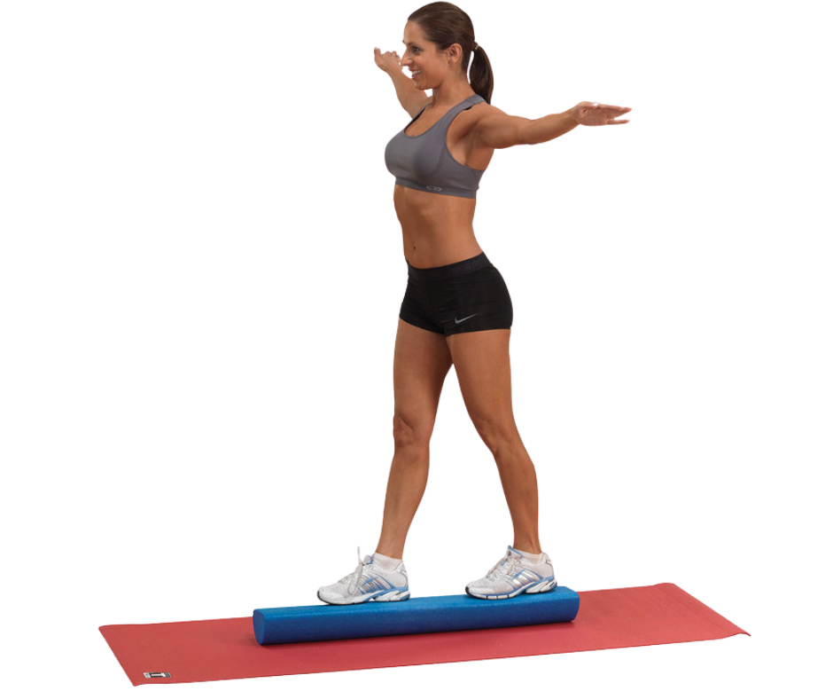 Body-Solid BSTFR36H 36" Half Foam Roller (New)
