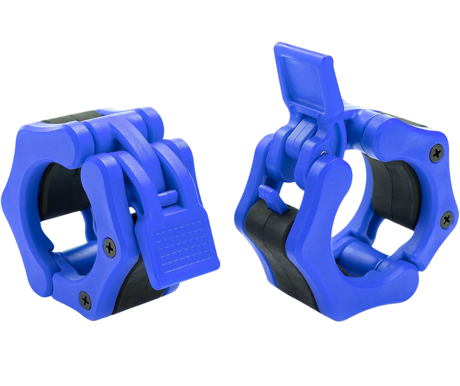 Body Solid BSTLJOC LockJaw Olympic Collar - Blue (New) Image
